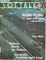 V2.06 Softalk Magazine cover, February 1982