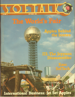 V3.01 Softalk Magazine cover, September 1982