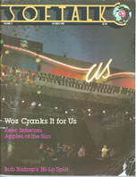 V3.02 Softalk Magazine cover, October 1982