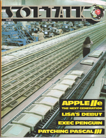 V3.06 Softalk Magazine cover, February 1983