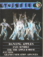 V4.07 Softalk Magazine cover, March 1984